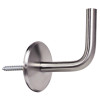 Nerezový držiak madla navarovací 14 mm, platnička 68 x 5 mm, vrátane skrutky M8x80 mm