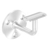 Nerezový držiak madla 12 mm s platničkou pod madlo, platnička 70x5mm, zvarený, 1.4301